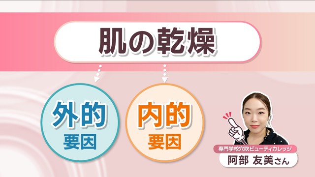 お肌の乾燥を感じやすい季節到来
