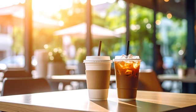 ドリンクをこぼさずに持ち運ぶ裏ワザ※画像はAIが作成したイメージです（Giman/stock.adobe.com）