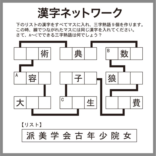 漢字ネットワークQ