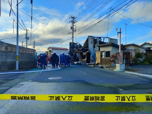宮城・石巻市の住宅で火事　焼け跡から１人の遺体発見　住人の７４歳女性と連絡取れず