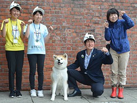 秋田犬とふるさとＰＲに新隊員　「魅力を発信、地元貢献したい」