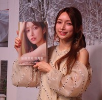 写真集発売イベントに登場した後藤真希