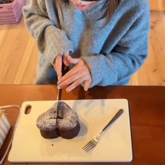 密度が高くなかなか包丁が入らない／サンシャインBBAさん提供