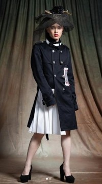 モデルとして活躍する現在／岡本舵楽さん（@nemu.itte）提供