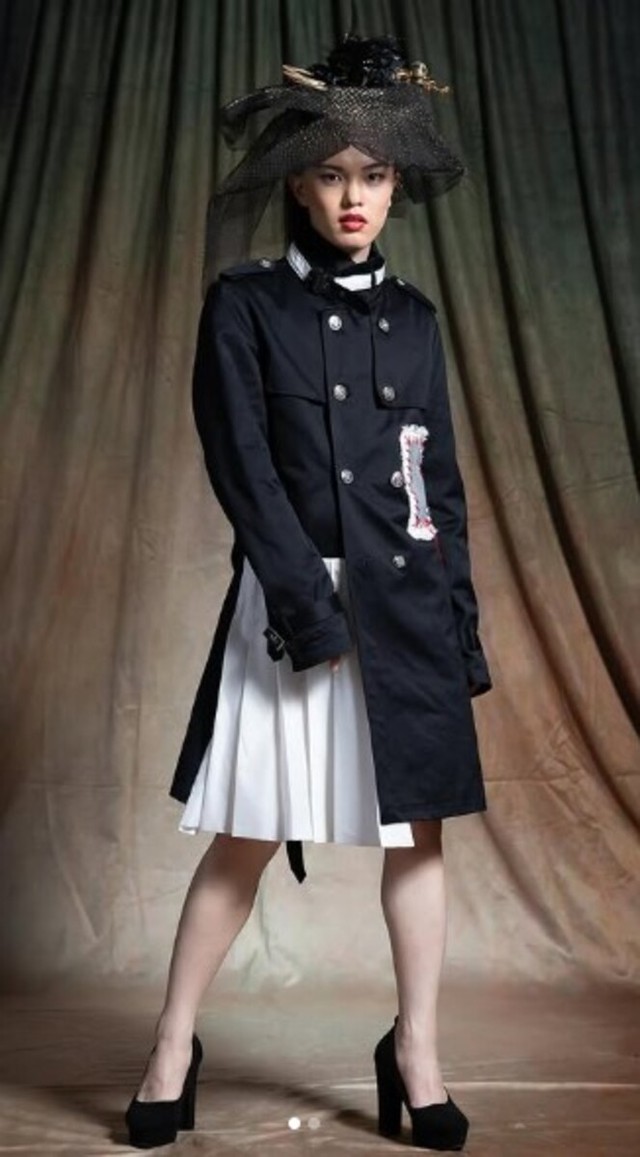 モデルとして活躍する現在／岡本舵楽さん（@nemu.itte）提供