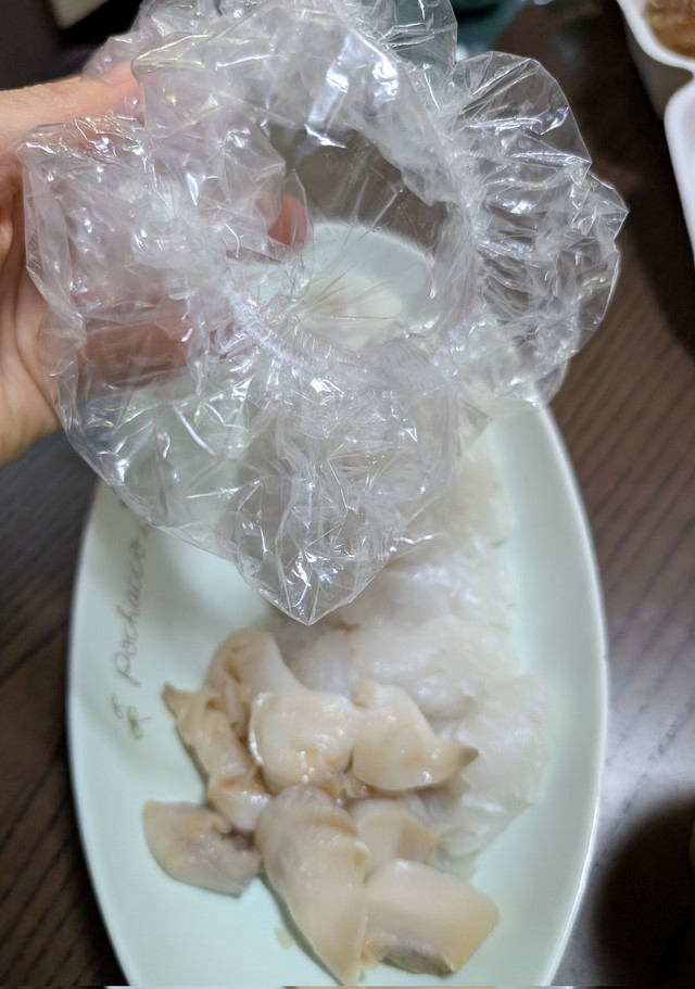 輪っかができているのが見える（提供：ワイルド嫁はん（道産子𓆡）さん）