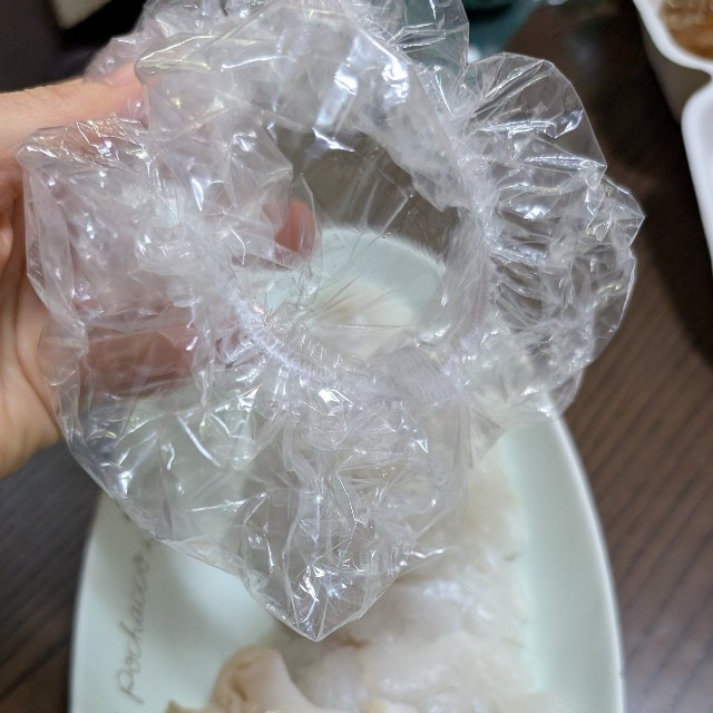 輪っかができているのが見える（提供：ワイルド嫁はん（道産子𓆡）さん）