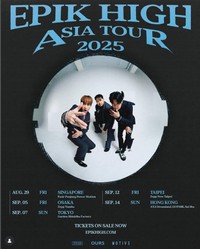 EPIK HIGH・TABLOの公式インスタグラム＠blobybloより EPIK HIGHは25年、7年ぶりに日本公演を行う