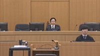 2日の法廷　高松地方裁判所