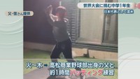 父・信さん提供