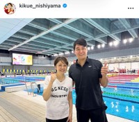 西山喜久恵インスタグラム(＠kikue_nishiyama)より