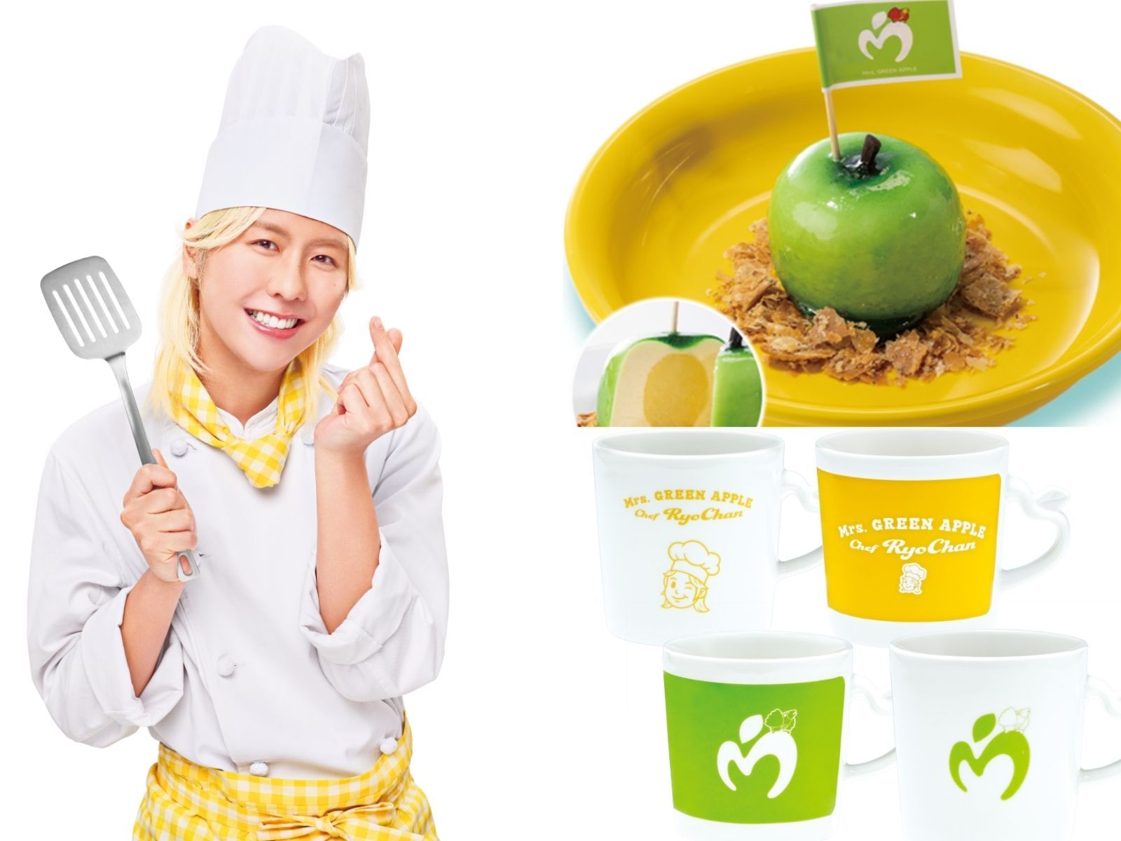 【新品未開封】Mrs. GREEN APPLE クッション 天使柄 噂は本当だったのね」ミセス藤澤涼架『ガストコラボ』が10/22〜開催