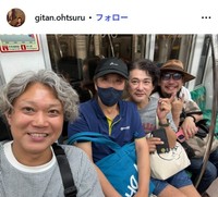 大鶴義丹のインスタグラム@gitan.ohtsuruより