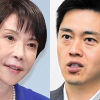 自民党の高市総裁（左）と日本維新の会の吉村代表