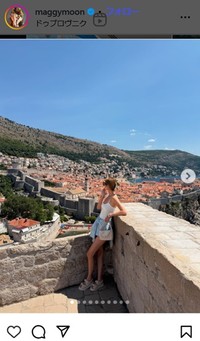 マギーのインスタグラム＠maggymoonより