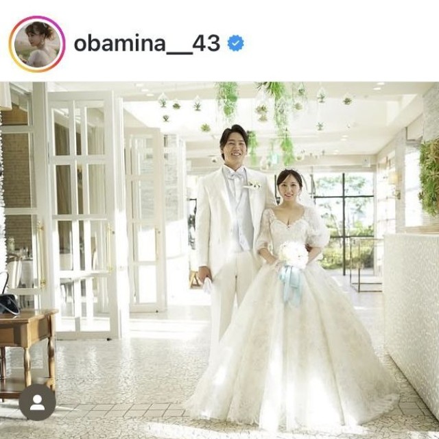 大場美奈のインスタグラム＠obamina__43より