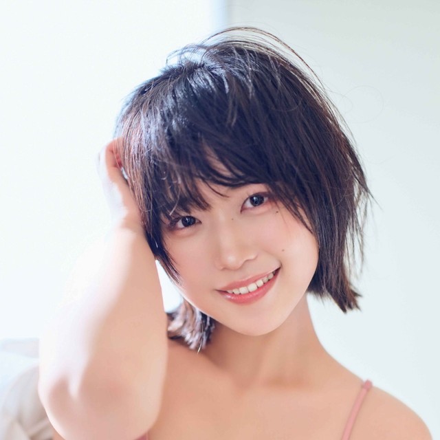 「ヤングアニマルWeb」（白泉社）に登場した柑橘めたる＝撮影／ジシロタカノリ