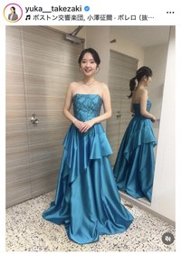 竹崎由佳アナウンサーのインスタグラム＠yuka__takezakiより