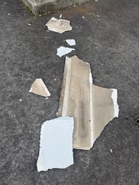 香川県青年センターの体育館　屋根の一部がはがれて落下　けが人なし　高松市