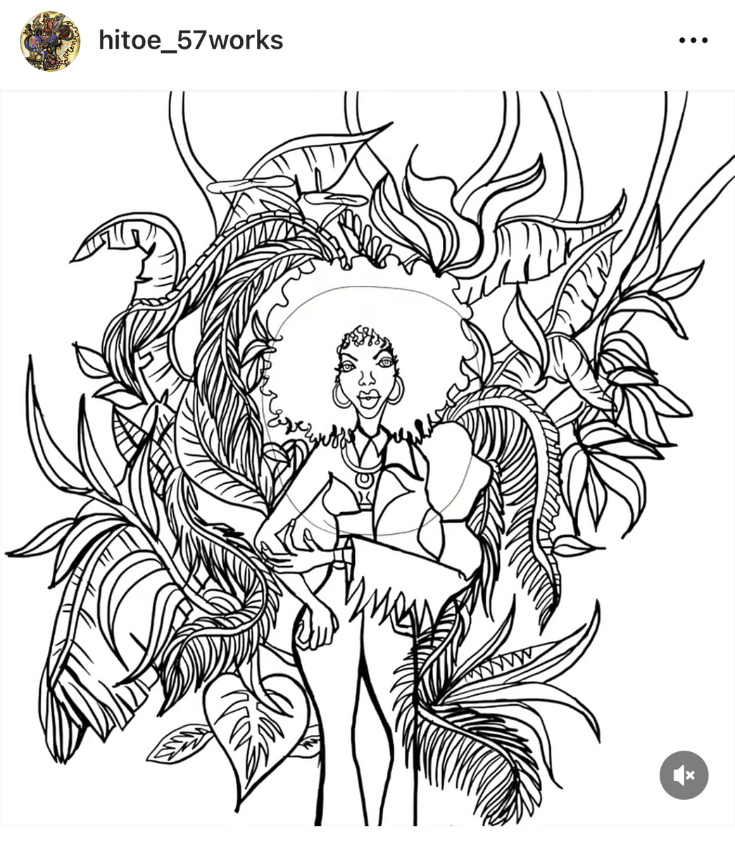 新垣仁絵 Hitoe Arakaki   (@hitoe_57works)さんのインスタグラムより