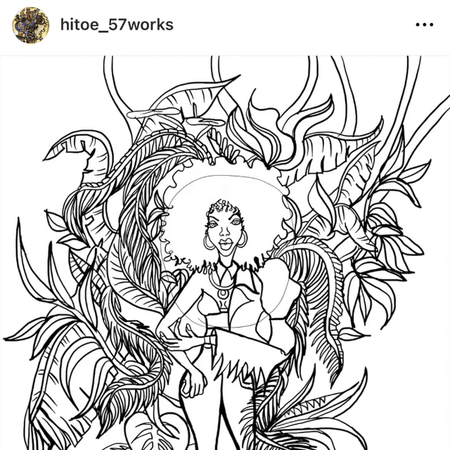 新垣仁絵 Hitoe Arakaki   (@hitoe_57works)さんのインスタグラムより