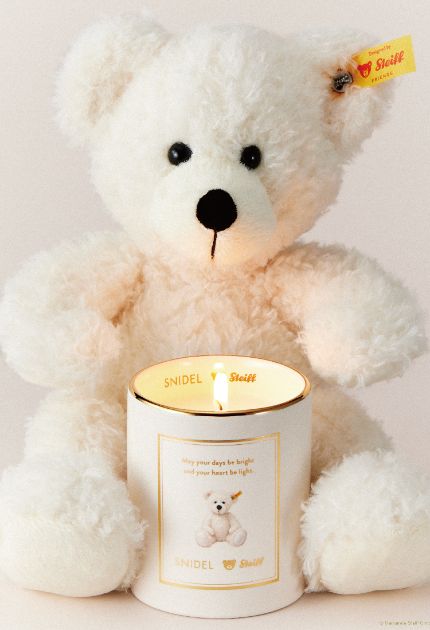 Baccarat × Steiffコラボ バタフライチョーカー ブルー 全部買いたい！ 【SNIDEL BEAUTY初】「シュタイフコラボ」が10/16予約