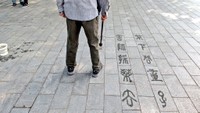 Lillianさんが以前見かけたパフォーマンス（Lillianさん提供）