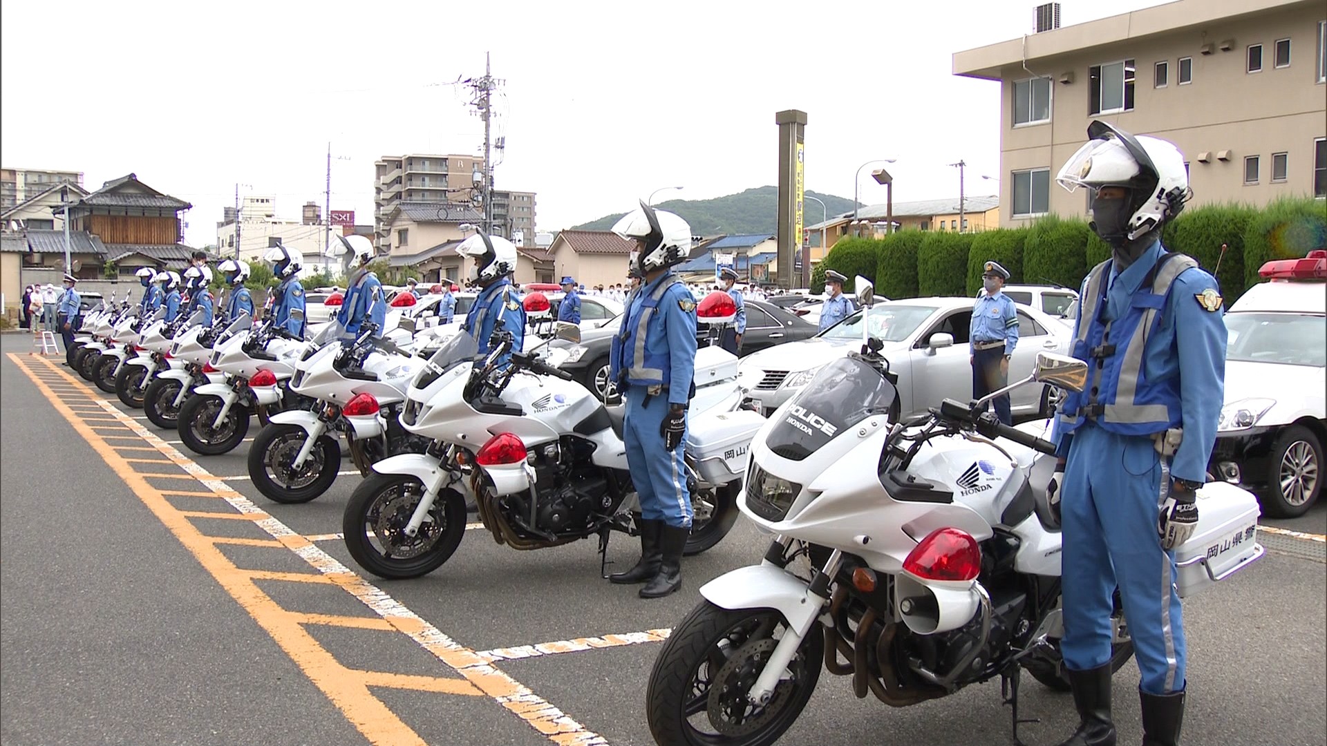秋の交通安全県民運動 の出発式 期間中は街頭での啓発活動や取り締まりを強化 岡山 Ksbニュース Ksb瀬戸内海放送