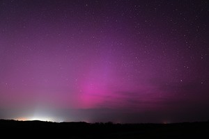 Northern Lights spotted over Hokkaido after solar flares Northern Lights spotted over Hokkaido after solar flares