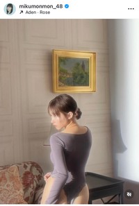 田中美久インスタグラム＠mikumonmon_48より