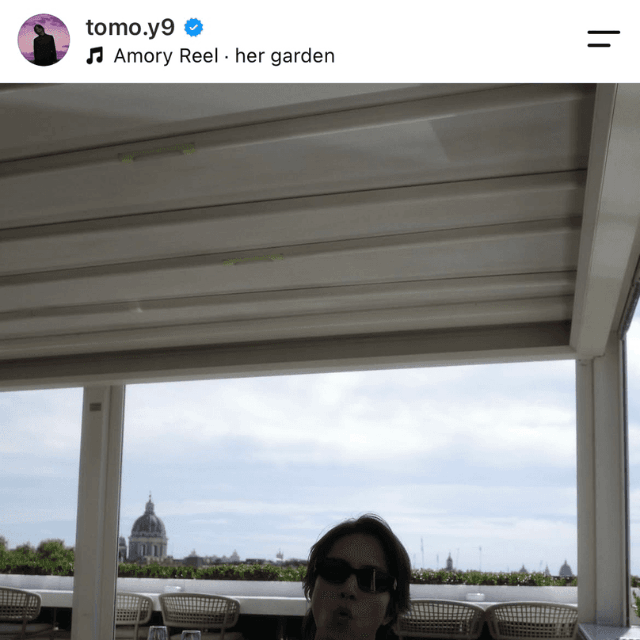 山下智久(@tomo.y9)さんのインスタグラムより