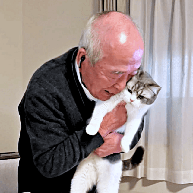 話題になった一枚。ぽぽちゃんの表情に注目（画像提供：Nanaさん）