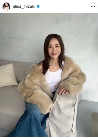 観月ありさ（@alisa_mizuki）さんのインスタグラムより