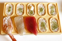 だんだんと寿司に近づきます