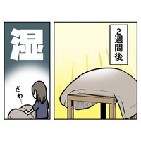 【漫画】『ビーズクッションは絶対洗うな！』9
（キトさん提供）