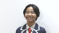 ハロルド役／中学3年 藤井愛永さん