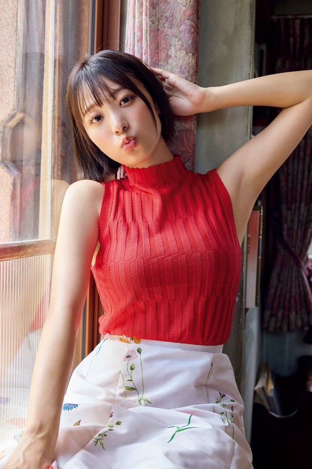 「FLASH」（25年8月26日発売号）に登場した今井春花ⓒ光文社／週刊FLASH（写真・coto）