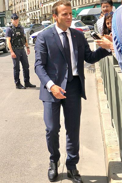 スナップ217_マクロン大統領のスナップ写真 　400_1