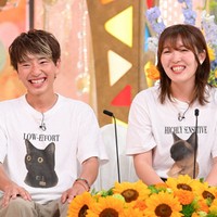 900km離れた別居婚の新婚さん／7月20日放送「新婚さんいらっしゃい」より（C）ABCテレビ