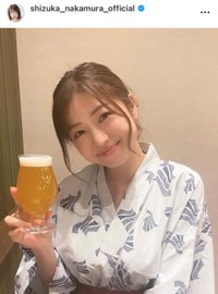 中村静香インスタグラム(@shizuka_nakamura_official)より