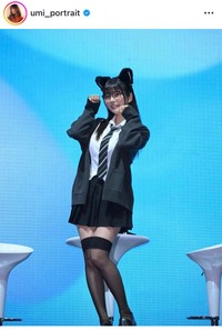 東雲うみインスタグラム＠umi_portraitより