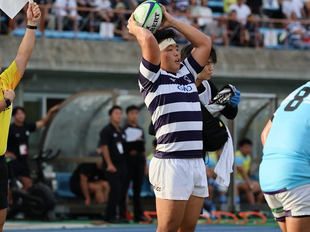 ラグビー - 明治大学・西野帆平 重戦車軍団を引っ張るHOは「スクラムで