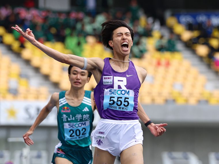 陸上・駅伝 - 立教大・青木龍翔、関東インカレ2部1500m3連覇「予選会を