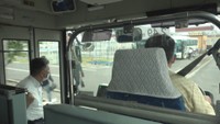 人材確保へバス運転手体験会