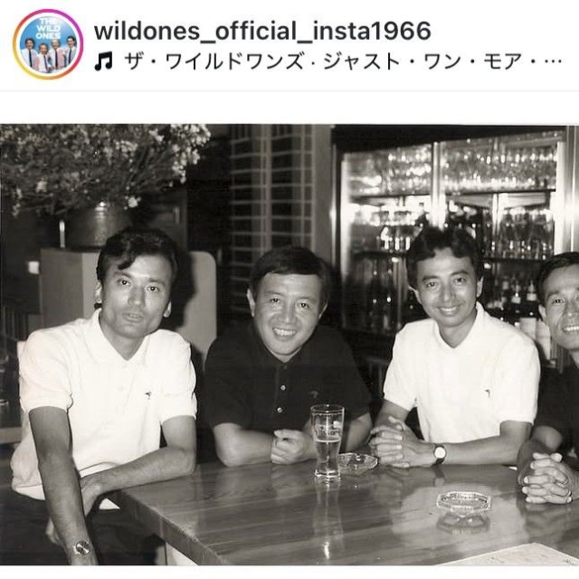 ザ・ワイルドワンズのインスタグラム＠wildones_official_insta1966より