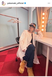 真木よう子インスタグラム＠yokomaki_officialより