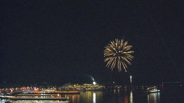 花火大会の様子（8月13日）