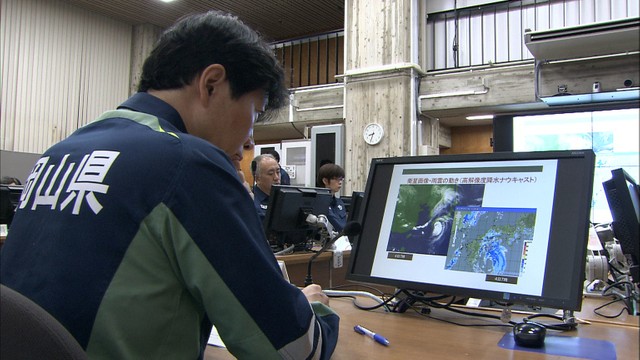 台風21号の影響…岡山では（4日午後6時現在）