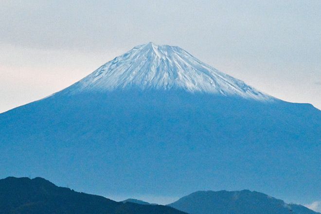 Mount Fuji logs first snowcap of the season, later than average