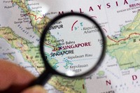 シンガポールの位置（sharafmaksumov／stock.adobe.com）